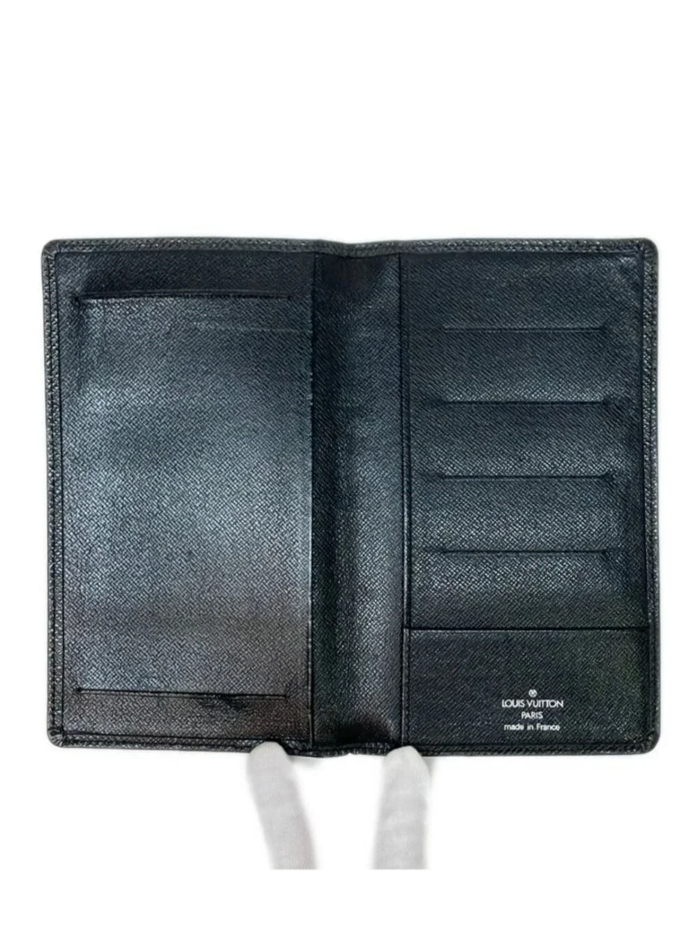 Louis Vuitton Notebook Cover Agenda Horizontal Taiga &